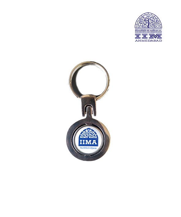 Key Chain Domed Round Metal